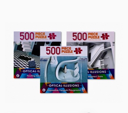 Optical illusion 500 piece - illusion,