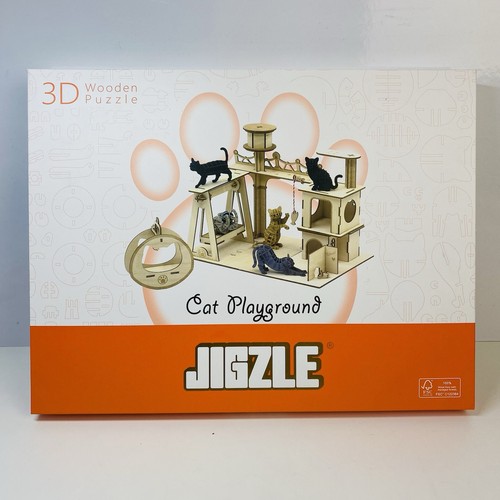 Jigzle wooden jigsaw puzzle - jigzle, 3d