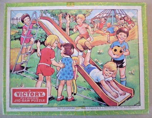 Vintage puzzle boxed victory - vintage,