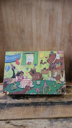 Vintage playground jigsaw - vintage,