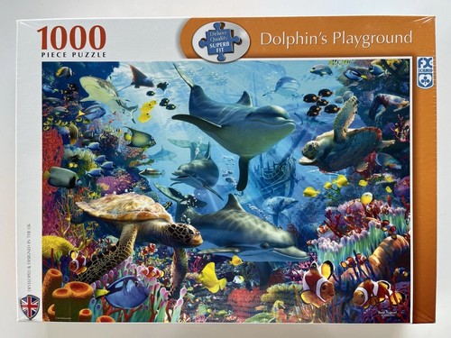 Jigsaw puzzle dolphin s - jigsaw,