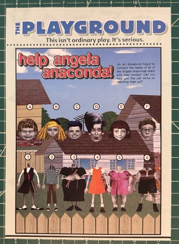 Rare angela anaconda - rare, ad