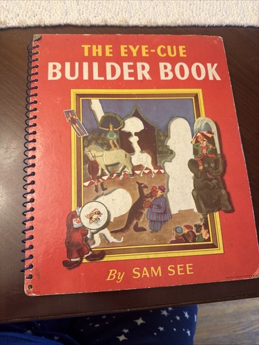 Vintage eye cue builder book - vintage,