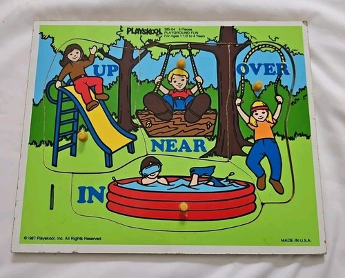 Playskool 1987 playground fun - playskool,