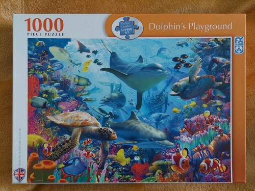 Dolphin playground jigsaw - playground,